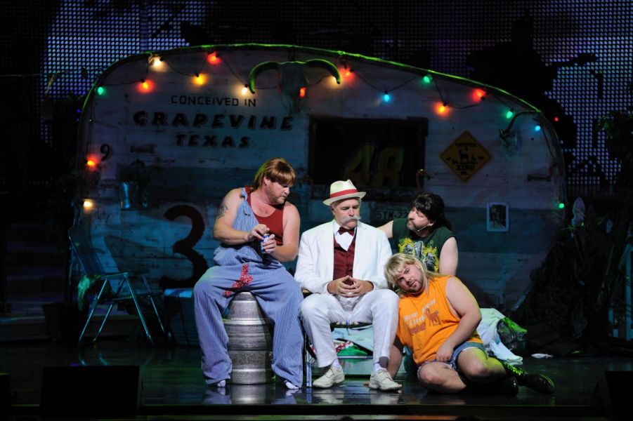 3 Redneck Tenors on Stage